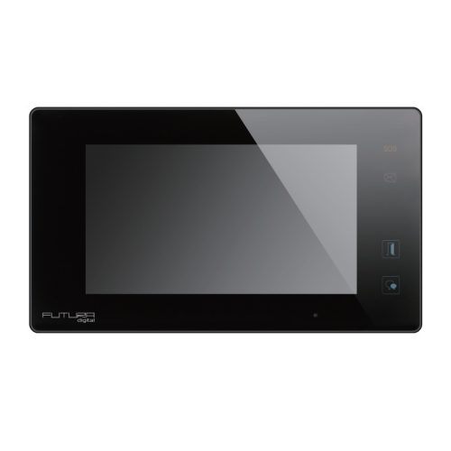 VIDEO KAPUTEL  FUTURA   7" tft  monitor , Fekete  