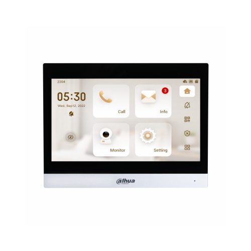 Dahua VTH8642KMS-W Beltéri Video IP kaputelefon