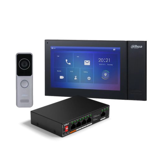 Dahua VTO2311R-WP Securifórum akció 2025 Egylakásos Video IP kaputelefon szett