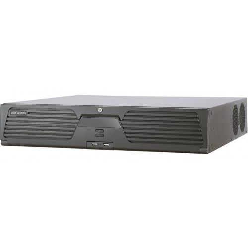 32 csatornás DeepinMind NVR; 320/256 Mbps ki-/bemeneti sávszélesség; riasztás I/O